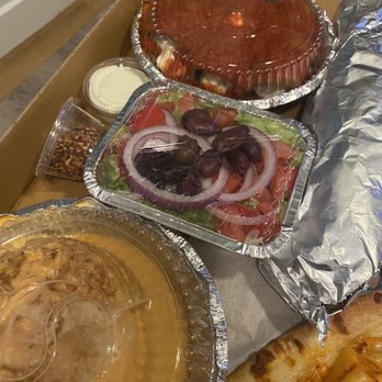 BKLYN Pizza - Capellini cake, side salad, and eggplant rollatini - Italian Near Me - Queens, New York BKLYN Pizza - Capellini cake, side salad, and eggplant rollatini - Italian Near Me - Queens, New York