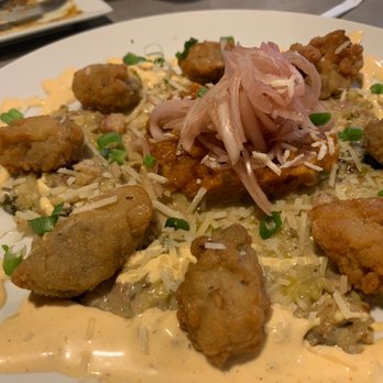 Zest - Fried oysters Rockefeller - New American Near Me - Bay Shore, New York Zest - Fried oysters Rockefeller - New American Near Me - Bay Shore, New York