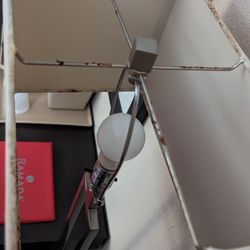 Ramada Plaza & Conf Center by Wyndham Charlotte Airport - Grimy lamp shade. Is it rust? Is it dirt? Who knows?