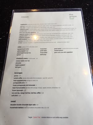 Menu photo 8 The Grape Leaf Louisville, KY