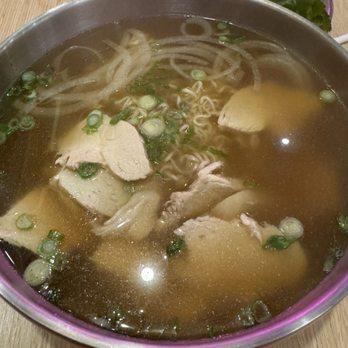 Build The Pho - Chicken Pho with egg noodles. - Vietnamese Near Me - Cleveland, Ohio