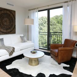 Park Van Ness - Open Living Room with Balcony | Park Van Ness