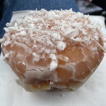 Happy Donuts - Coconut cream - Donuts Near Me - Puyallup, Washington Happy Donuts - Coconut cream - Donuts Near Me - Puyallup, Washington