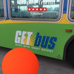 Golden Empire Transit - My ride is here..