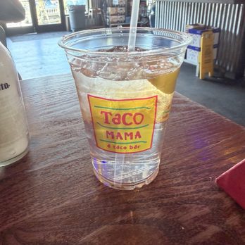 Taco Mama - Dilworth - Cup of water - Mexican Near Me - Charlotte, North Carolina Taco Mama - Dilworth - Cup of water - Mexican Near Me - Charlotte, North Carolina
