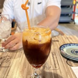 Yido Ramen and Sushi - Thai tea