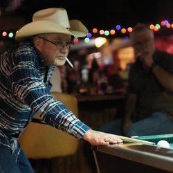 Pardners - Playing pool at the 27th Anniversary Party
