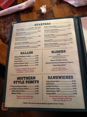 Menu photo 7 Papa's Bar & Grill Natchitoches, LA Menu photo 7 Papa's Bar & Grill Natchitoches, LA
