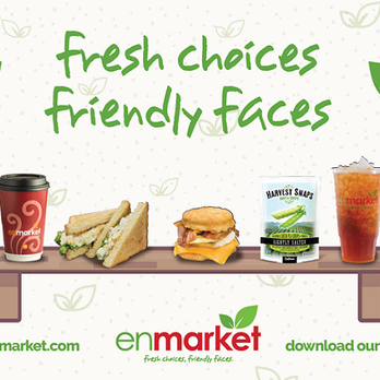 Enmarket - a table with sandwiches and drinks - Gas Stations Near Me - Albany, Georgia