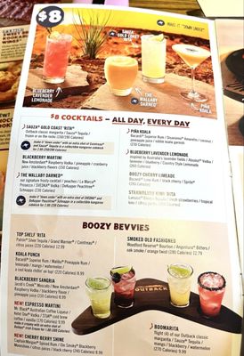 Menu photo 3 Outback Steakhouse Jacksonville, FL Menu photo 3 Outback Steakhouse Jacksonville, FL