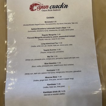 Cajun Crack'n - Cocktails - Seafood Near Me - Milpitas, California Cajun Crack'n - Cocktails - Seafood Near Me - Milpitas, California