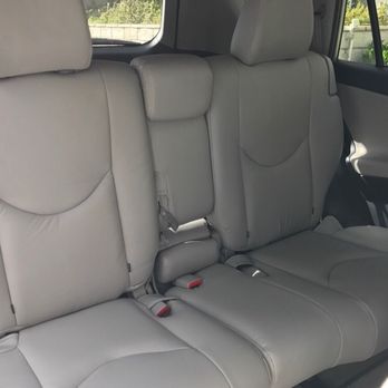 Ultra Trim Auto Restyling - New leather seats in my RAV4 EV - Auto Upholstery Near Me - Carson, California