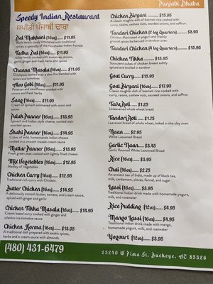 Menu photo 7 Speedy Punjabi Dhaba Buckeye, AZ Menu photo 7 Speedy Punjabi Dhaba Buckeye, AZ