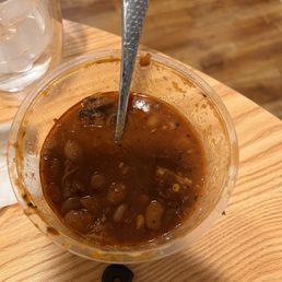 Barbecued beans Barbecued beans