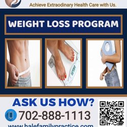 Hale Family Practice - We offer multiple medical weight loss options.