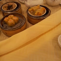 悅明苑海鮮酒家 - 搭檯時影吓人地嗌個上素扎, 有南瓜同芋頭呀!