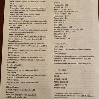 Wild Chicken Grill - Menu - Bars Near Me - Bellevue, Nebraska