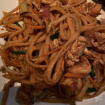 Buddakan - Wok Tossed Noodles with Prawns - Chinese Near Me - New York, New York Buddakan - Wok Tossed Noodles with Prawns - Chinese Near Me - New York, New York