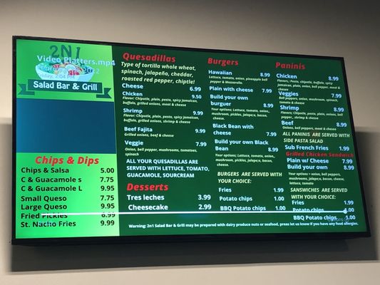 2N1 Salad Bar and Grill by null