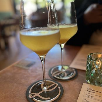 Leela's Wine Bar - Uptown - Peach Belini was more champagne than anything - Pizza Near Me - Dallas, Texas Leela's Wine Bar - Uptown - Peach Belini was more champagne than anything - Pizza Near Me - Dallas, Texas