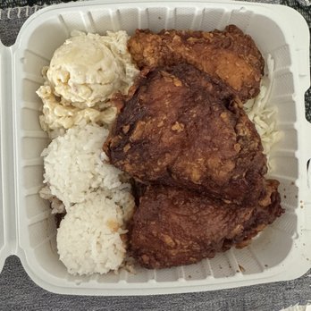 Da Hawaiian Kitchen - Spicy Garlic CPC (3 Pc, Bone-In) - Hawaiian Near Me - Huntington Beach, California