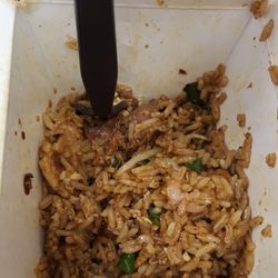 Nine Dragons Restaurant - 9 dragons fried rice - level hot.  Yum!!!