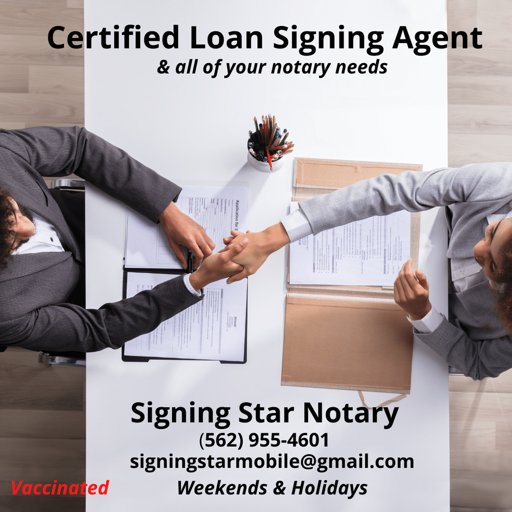 SIGNING STAR NOTARY Request a Quote Long Beach, California
