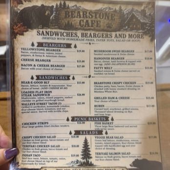 Bearstone Cafe - 8/2026 - New American Near Me - Columbus, Montana