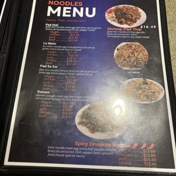 Tasty Thai - Menu - Thai Near Me - Onalaska, Wisconsin