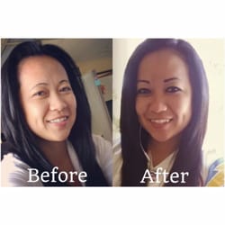 This is my before and after picture
