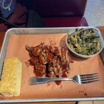 Stupid Good BBQ - chopped brisket, collard greens, cornbread - Barbeque Near Me - Springfield, Virginia Stupid Good BBQ - chopped brisket, collard greens, cornbread - Barbeque Near Me - Springfield, Virginia