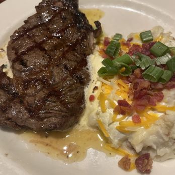 The Chop House - Ribeye and fully loaded mashed potatoes - Steakhouses Near Me - Augusta, Georgia The Chop House - Ribeye and fully loaded mashed potatoes - Steakhouses Near Me - Augusta, Georgia