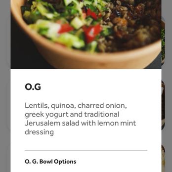 Lentil & Co - The ingredients list - at $17.99 it was filling! - Mediterranean Near Me - Ardmore, Pennsylvania Lentil & Co - The ingredients list - at $17.99 it was filling! - Mediterranean Near Me - Ardmore, Pennsylvania