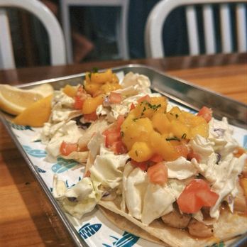 Coconut's Fish Cafe - Kamaole - Fish Tacos (GF) - Seafood Near Me - Kihei, Hawaii