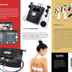 Therassage MD - Diathermy therapy with GlobUS TECAR
