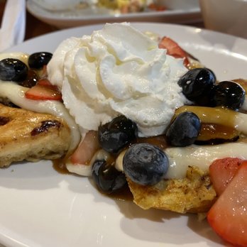 Another Broken Egg Cafe - Cinnamon Roll French Toast - Breakfast & Brunch Near Me - Nashville, Tennessee Another Broken Egg Cafe - Cinnamon Roll French Toast - Breakfast & Brunch Near Me - Nashville, Tennessee