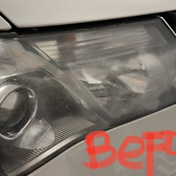 Turismo Auto Spa - Before the headlights restoration 2008 Acura Mdx. - Auto Detailing Near Me - Roseville, California Turismo Auto Spa - Before the headlights restoration 2008 Acura Mdx. - Auto Detailing Near Me - Roseville, California