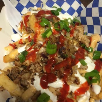 Blue Saigon - Sisig fries. The reason why I keep coming back here - Asian Fusion Near Me - Pittsburg, California