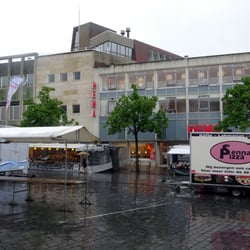 Grote markt - maar als je je omdraait is dit je view