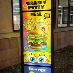 The Krabby Patty meal sign