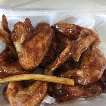 Cotton's Bag-O-Wings - Honey BBQ Chicken wings were half done. - Chicken Wings Near Me - Conyers, Georgia Cotton's Bag-O-Wings - Honey BBQ Chicken wings were half done. - Chicken Wings Near Me - Conyers, Georgia