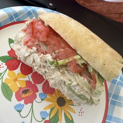Lenny & Johns Subs - 1/2 of a tuna sub!