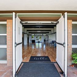 Front entrance from Monroe Street