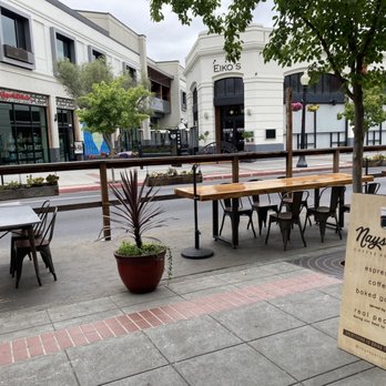 Naysayer Coffee Roasters - Outdoor seating along 1st St. - Coffee Roasteries Near Me - Napa, California Naysayer Coffee Roasters - Outdoor seating along 1st St. - Coffee Roasteries Near Me - Napa, California