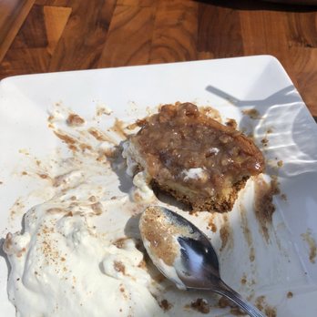 Eat Chow - 1/2 eaten gooey butter cake and the best sauce we have ever eaten! - Breakfast & Brunch Near Me - Costa Mesa, California Eat Chow - 1/2 eaten gooey butter cake and the best sauce we have ever eaten! - Breakfast & Brunch Near Me - Costa Mesa, California