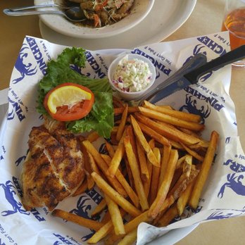 Pinchers - Grouper sandwich - fries were awesome! - Seafood Near Me - Lakewood Ranch, Florida Pinchers - Grouper sandwich - fries were awesome! - Seafood Near Me - Lakewood Ranch, Florida