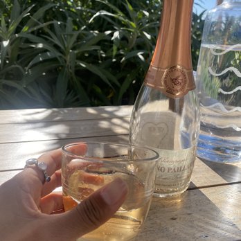 High/Low - We enjoyed a half bottle of Champagne Rosé! - Breakfast & Brunch Near Me - Oceanside, California