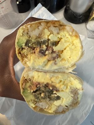 Bad-Ass Breakfast Burritos by null
