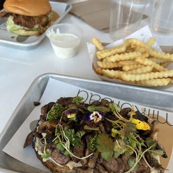 milkbread - Mushroom toast, fries - Coffee & Tea Near Me - Davidson, North Carolina milkbread - Mushroom toast, fries - Coffee & Tea Near Me - Davidson, North Carolina