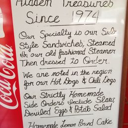 Sandwich board menu Sandwich board menu